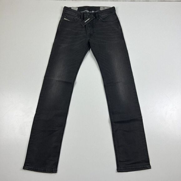Diesel Safado 27x32 Regular Slim Straight Gray Wash RA468 Jeans Button Fly $208 - Picture 3 of 12